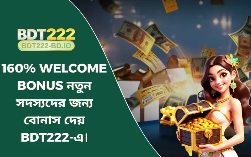 160% Welcome Bonus