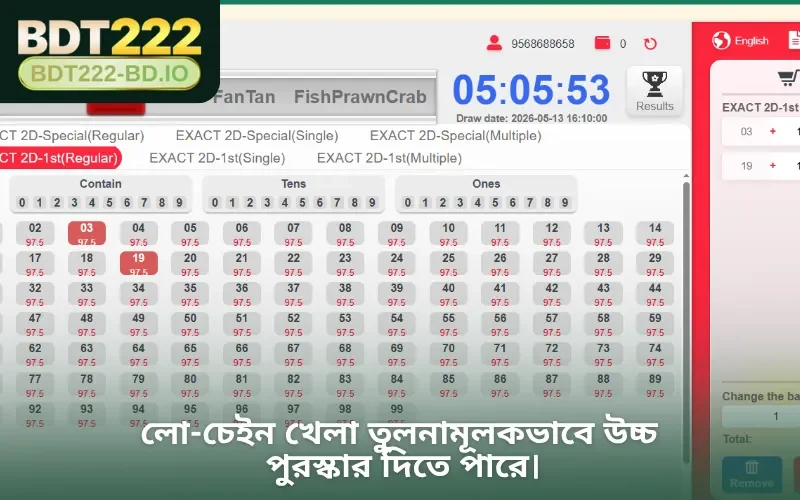 লো-চেইন খেলা তুলনামূলকভাবে উচ্চ পুরস্কার দিতে পারে।