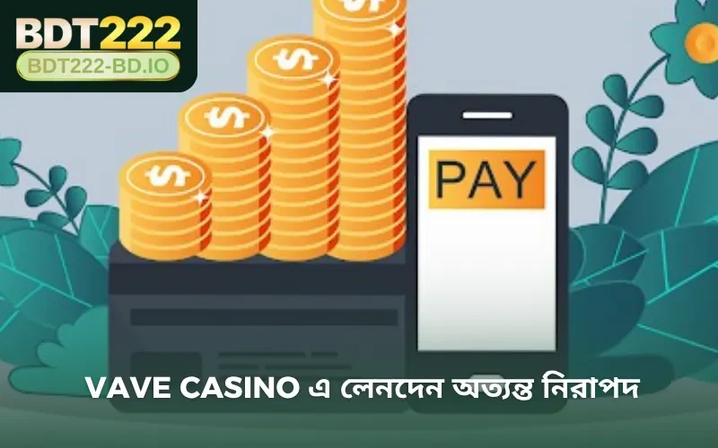 Vave Casino এ লেনদেন অত্যন্ত নিরাপদ
